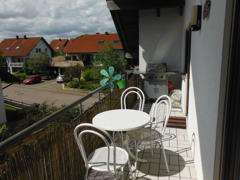 Schöne 3,5-Zimmer-Dachgeschosswohnung mit großem süd-west Balkon in Sigmaringen